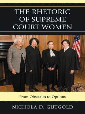 cover image of The Rhetoric of Supreme Court Women